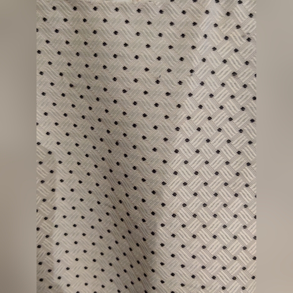 Vintage Jacob XL White Polka Dot Dress - Picture 5 of 5